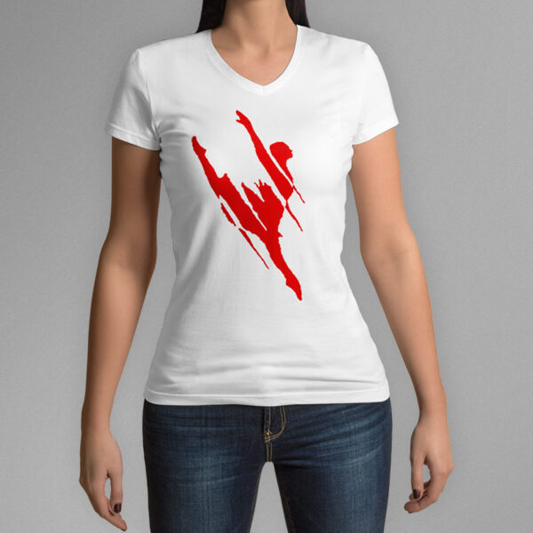 Dance V Neck T Shirt